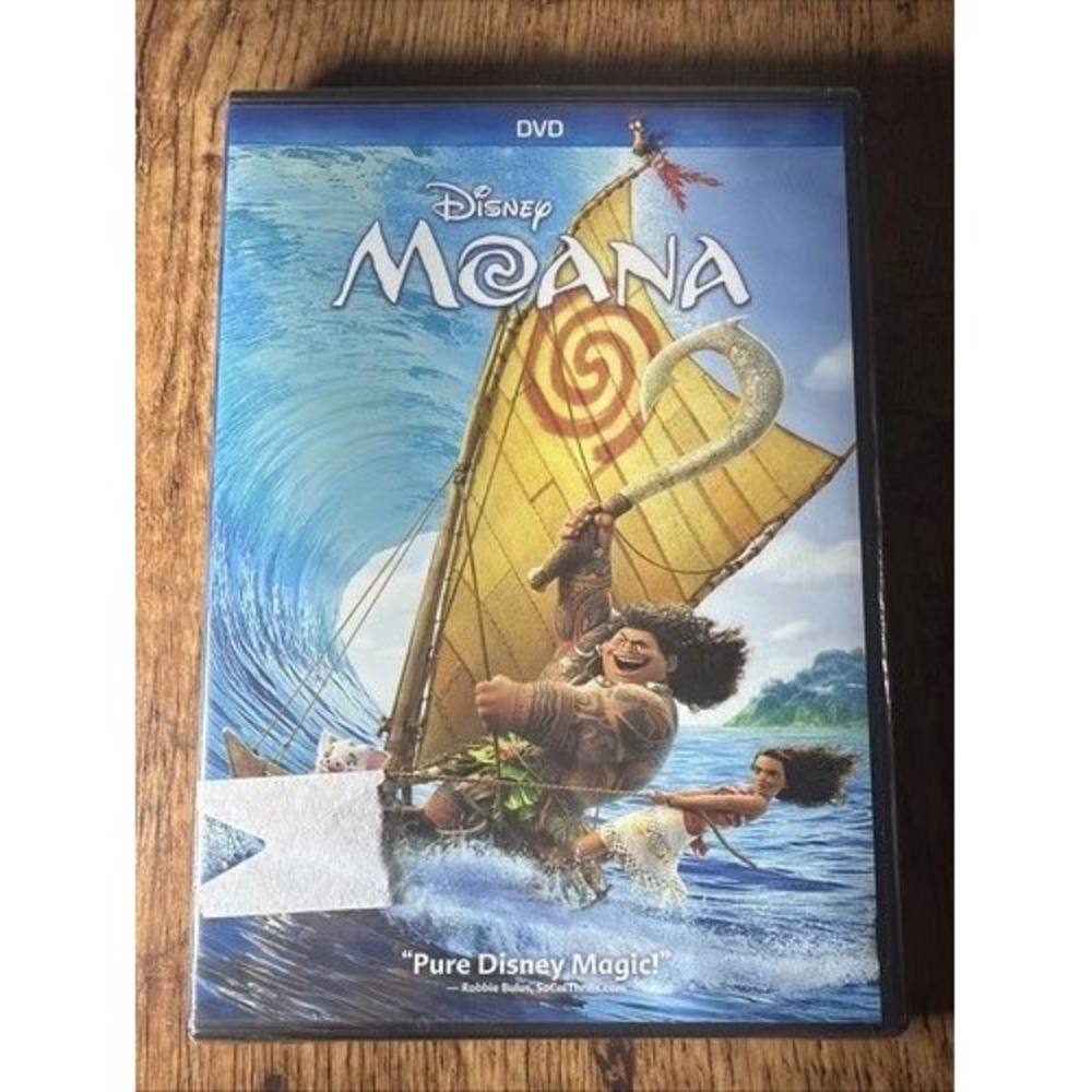 Disney Moana DVD Widescreen New Factory Sealed Animated Movie 2017 Release